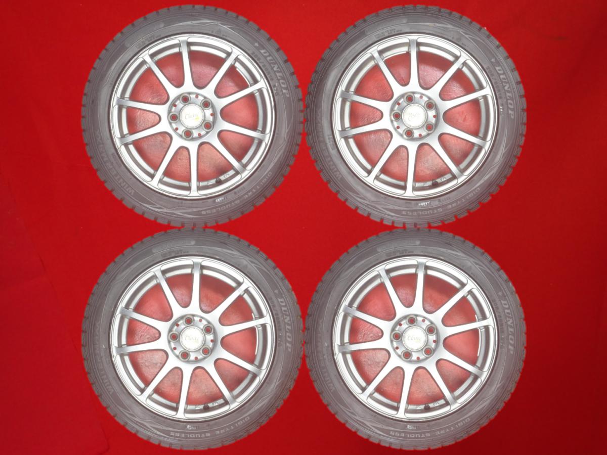 ダンロップ ウィンター MAXX 01(WM01) DUNLOP WINTER MAXX 01 205/50R16 87Q 10スポークタイプ 1P 6.5Jx16 +45 5/100 ガンメタ系 アスカCX カレン コロナ レガシィ ツーリング ワゴン プレミオ レガシィ カリーナED コロナ エクシヴ インプレッサ アネシス インプレッサ プ