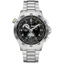 送料無料 HAMILTON ハミルトン 腕時計 Worldtimer Chrono Quartz カーキクロノ ワールドタイマー H76714135 国内正規品 防水 クォーツ パイロット ギフト 誕生日 プレゼント