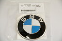 BMW純正部品 ボンネット トランク エンブレム φ82mm 51147057794