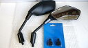 ★MAGAZI! MG-1852 PENTAGON ミラーSET BLACK 【YAMAHA用:逆ネジアダプター付き】