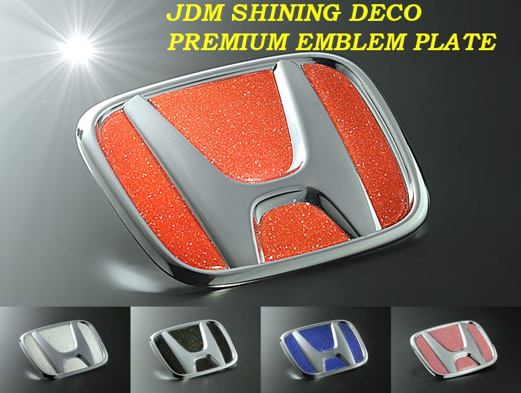 JDM シャイニングデコ プレミアムエンブレムプレート CR-V　2011.12〜　RM1.4 リア JEP-H03 特殊製法で輝き・耐久性を実現！