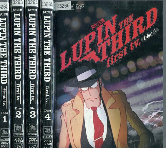 pO@LUPIN THE THIRD first tv.  S5Zbg   S Aj DVD