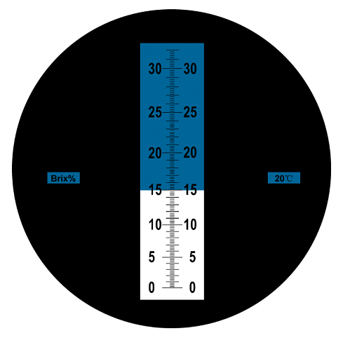 メーカー1年保証糖度一目でわかる●温度自動補正式屈折計糖度計 REF113糖度 （Brix）測定範囲：0〜32%