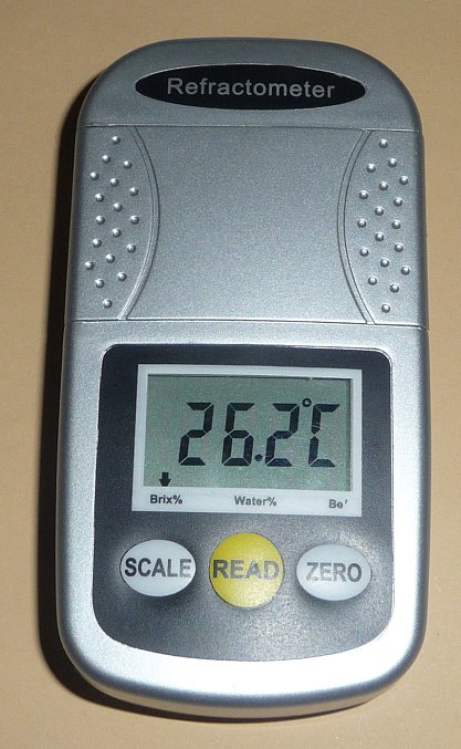 メーカー1年保証デジタルポケット型屈折計デジタル高濃度糖度計蜂蜜 水分計ボーメ度計屈折計