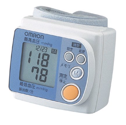 オムロン　手首式デジタル血圧計　毎朝の健康管理/自動血圧計 HEM-642