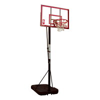 【NBA公認の高品質】SPALDING：44インチ ポリカーボネイトポータブル:バスケットゴール(72351CN)の画像