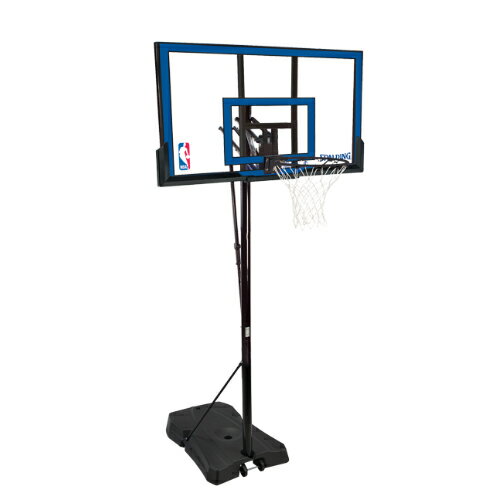 【NBA公認の高品質】SPALDING：ゲームタイムシリーズ NBAロゴ入り バスケットゴール 73655CNの画像