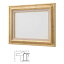 油彩額 油絵用額縁 平富士 F25 金 -新品