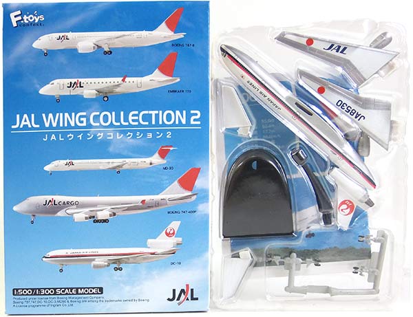 【5】 エフトイズ 1/500 JALウイングコレクション Vol.2 DC-10 初期塗…...:auc-treasurehunter:10004705