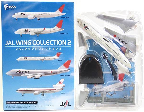 【4】 エフトイズ 1/500 JALウイングコレクション Vol.2 DC-10 旅客機…...:auc-treasurehunter:10004704