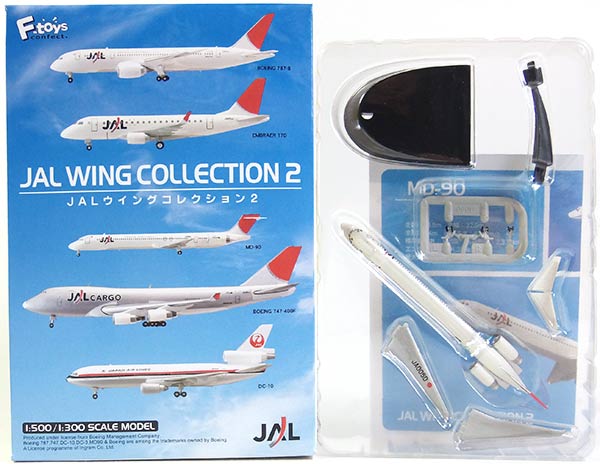 【3】 エフトイズ 1/500 JALウイングコレクション Vol.2 MD-90 旅客機…...:auc-treasurehunter:10004703