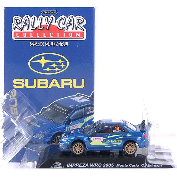 【4】 CM's 1/64 ラリーカーコレクション SS.10 スバル SUBARU イン…...:auc-treasurehunter:10009432