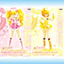 フレッシュプリキュア! DX組立式ガールズフィギュア キュアピーチ＆キュアパイン バンプレ(全2種セット)【即納】