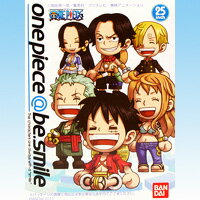 ワンピース onepiece＠be．smile 2.5inch ONE PIECE 尾田栄一郎 スマイル アニメ フィギュア 食玩 バンダイ（全6種フルコンプセット）【即納】4543112731555