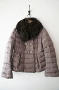 正規品 美品 MONCLER kellyfur ファー付きダウンジャケット 1【モンクレール】【ショート】【毛皮】【中古】*高価買取中*【2400010137211】