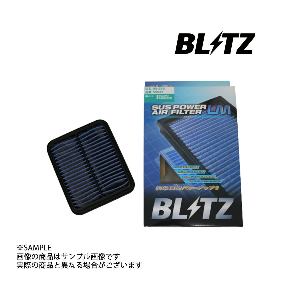 BLITZ ブリッツ エアクリ ミラジーノ L700S L710S EF-DET LM エアフィルター 59531 ダイハツ (765121075