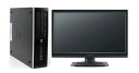 【新品1GBグラボ搭載 HDMI端子有】Windows7 Pro 32BIT搭載/HP Compaq 8200 Elite SF/Core i5-2400 3.10GHz/4GB/500GB/DVD/無線LAN/Office 2016付き 【20インチモニター付】【中古パソコン】【デスクトップ】【即日発送】