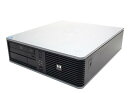 Windows10搭載/HP Compaq dc5800 SFF/Core2 Duo 2.66GHz/4GB/500GB/DVD/Office 2016付 中古パソコン デスクトップ