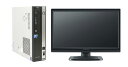 Windows10 Pro 64BIT/富士通 FMV-D5290/Core2 Duo 2.66GHz/4GB/新品SSD 360GB/DVD/無線LAN/Office付/20型液晶付 中古パソコン デスクトップ