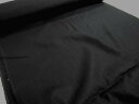 YUWA ワイド巾ハーフリネン ソフト加工無地 ブラック【DM便1m可】有輪|生地・布|コットンリネン|麻・綿麻|エプロン|ワンピース|スカート|小物|バッグ|携帯ケース|ポーチ|インテリア|クラフト|