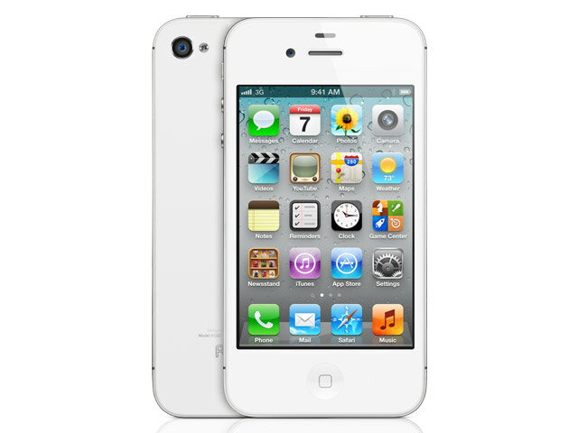 【代金引換・銀行振込限定】【円高還元セール】【海外版SIMフリー】iPhone4S 16GB WHITE ホワイト 白　SIMカッター,保護フィルム,ケース3点セット※代金引換・銀行振込限定　安心の国内発送