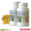 ≪送料と代引*無料≫ 肝臓サプリメント【野ぶどうウコン 600粒×2個セット】疲労、飲