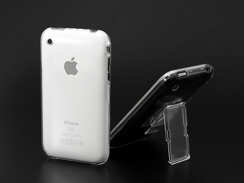 クリスタルジャケットセット for iPhone 3G/3GS[PPK-51] - パワーサポート