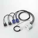 GR KVMXCb` USB VGA 茳XCb` 2 KVM-KUSN USBp\Rؑ֊       ELECOM