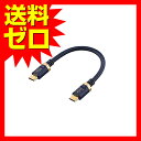 エレコム AVケーブル/音楽伝送/microB-microB(OTG)/USB2.0/0.1m☆DH-MBMB01★【あす楽】【送料無料】|1302ELZC^