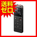ソニー SONY ステレオICレコーダー ICD-UX565F : 8GB リニアPCM録音対応 ブラック ICD-UX565F B