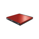 95554 ロジテック ポータブルDVDドライブ USB3.0 書き込みソフト付 M-DISC対応 レッド LDR-PUE8U3LRD エレコム DVDディスクドライブ / PUEシリーズ ELECOM