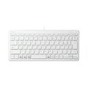 エレコム キーボード 有線 ミニ パンタグラフ 薄型 ホワイト TK-FCP096WH 有線ミニキーボード / パンタグラフ式 / ELECOM
