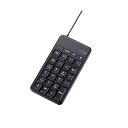 エレコム テンキーボード 有線 Mサイズ メンブレン 高耐久 USBハブ付 ホットキー付 ブラック TK-TCM015BK ホットキー付きUSBテンキーパッド 【 あす楽 】 ELECOM