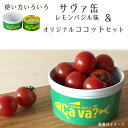 サヴァ缶 レモンバジル味 & オリジナルココット セット