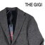THE GIGI モヘア混 ジャケット DEGAS/E085820 gray 48 10935【W10935】 ザ ジジ
