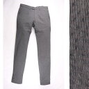 【48】 DISTRETT 12 ディストレット 12 カラーパンツ メンズ 春夏 グレー 灰色 並行輸入品 メンズファッション 男性用 ビジネス ズボン 日本未入荷 ラッピング無料 送料無料