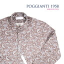 【38】 POGGIANTI 1958 長袖シャツ メンズ ...