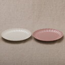 花取皿 白／ピンク 花Hana 電子レンジ・食洗機対応 取り皿 シンプル かわいい 日本製 樹脂製 プレート おうちカフェ