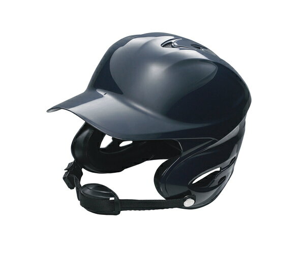SSK　硬式少年用両耳ヘルメット　ネイビー　H5000(70)