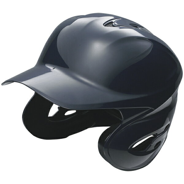 SSK　軟式少年用両耳付きヘルメット ネイビー　H1000J(70)