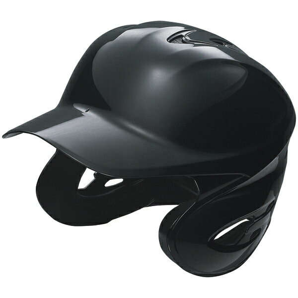 SSK　軟式少年用両耳付きヘルメット ブラック　H1000J(90)