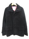 カルチャーミディアム CULTURE MEDIUM ジャケット コーデュロイ 中綿 ジップアップ 黒 ○ メンズ 【中古】【ベクトル 古着】 171128 ブランド古着ベクトルプレミアム店