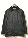バブアー Barbour SL BEDALE ビデイル スリムフィット オイルドジャケット コート コーデュロイ 36 チャコールグロー 170623 メンズ 【中古】【ベクトル 古着】 170623 ブランド古着ベクトルプレミアム店