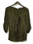 ダイアンフォンファステンバーグ DIANE von FURSTENBERG チュニック カットソー シルク Vネック カーキグリーン 2 171122R ☆AA★ レディース 【中古】【ベクトル 古着】 180208 ブランド古着ベクトルプレミアム店