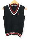 イーストボーイ EAST BOY キッズ ベスト ニット ネイビー コットン 140 メンズ レディース 【中古】【ベクトル 古着】 170511 ブランド古着ベクトルプレミアム店