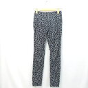 ユニクロ UNIQLO パンツ ボトムス レギパン レオパード 豹柄 グレー 黒 S 春秋 971-E レディース 【中古】【ベクトル 古着】 170404 ブランド古着ベクトルプレミアム店