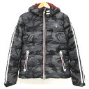 ラブレス LOVELESS 美品 ダウン ジャケット パーカー アームブレード トーナル カモフラージュ 迷彩 3 グレー系 ※TS 170323 メンズ 【中古】【ベクトル 古着】 170323 ブランド古着ベクトルプレミアム店