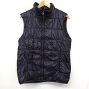 ユニクロ UNIQLO ベスト ジャケット 中わた 紫 L ※AI 170703 メンズ 【中古】【ベクトル 古着】 170711 ブランド古着ベクトルプレミアム店