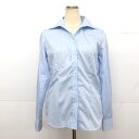 ザ・スーツカンパニー THE SUIT COMPANY シャツ 長袖 青 40 ※RH170728 レディース 【中古】【ベクトル 古着】 170728 ブランド古着ベクトルプレミアム店