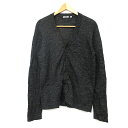 ユニクロ UNIQLO カーディガン 長袖 L 黒系 ※SK 170802 メンズ 【中古】【ベクトル 古着】 170802 ブランド古着ベクトルプレミアム店